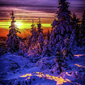 Wisconsin Winter Sunset